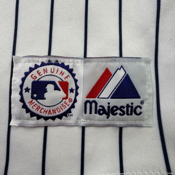 Don Mattingly New York Yankees 23 "Donnie Baseball" Majestic Pinstripe Jersey XL - Picture 2 of 12